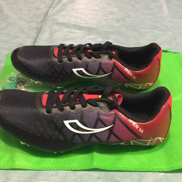 Running Shoe Men’s NEW Size 10 Running Shoe with Spikes Comfy Fast performance main image 4